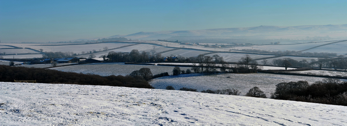 It may be cold or snowy, but what views! Log fires and warm toes assured
